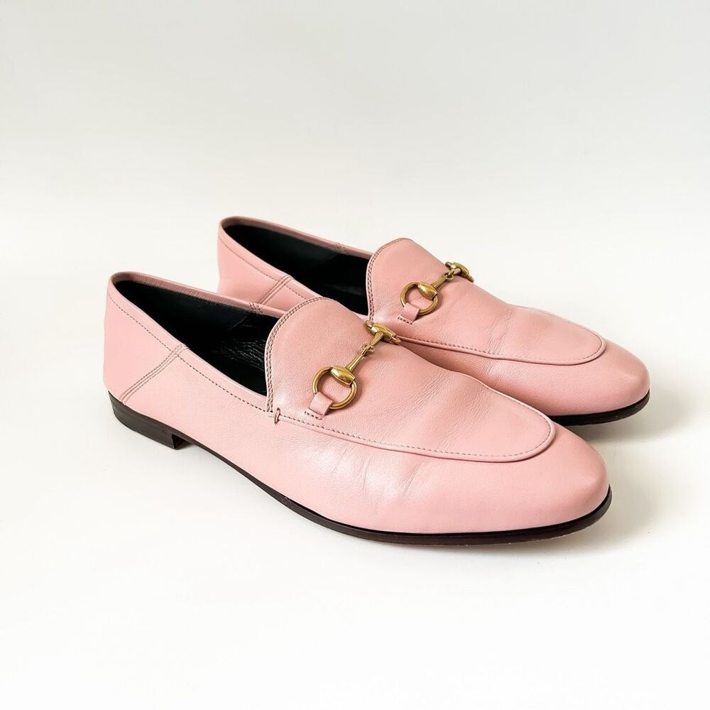 Gucci Horsebit Loafers Brixton Size 39.5, 9.5 Collapsable Heel